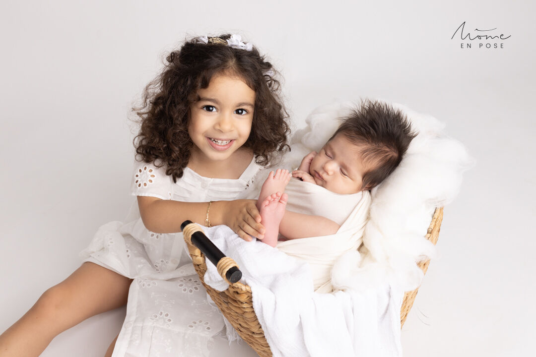 Des photos de bébé avec votre ainé (e)