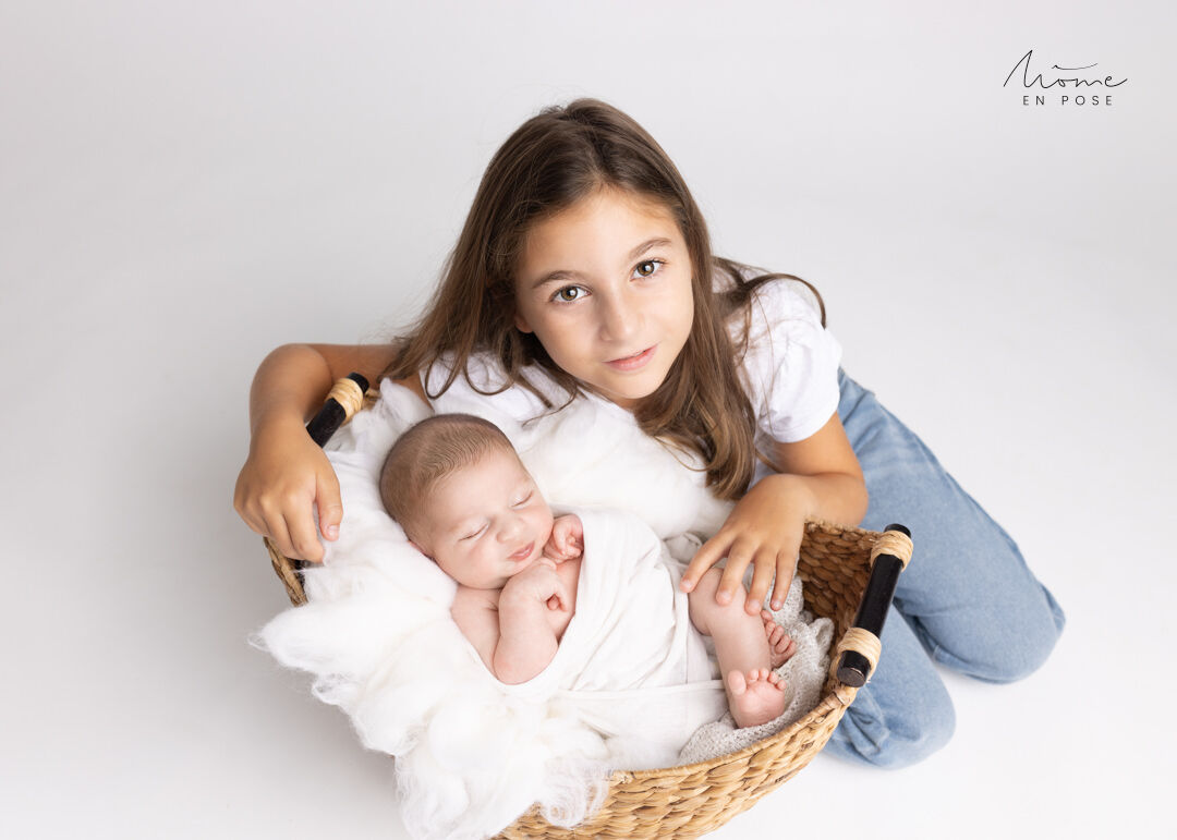 Des photos de bébé avec votre ainé (e)