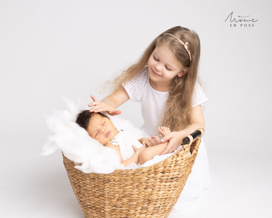 Des photos de bébé avec votre ainé (e)