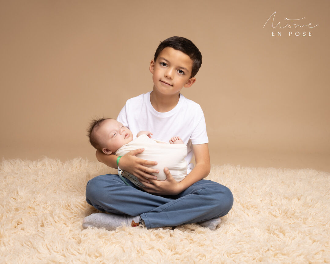 Des photos de bébé avec votre ainé (e)