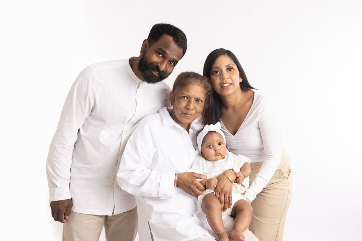 Séance photo bébé de 5 mois