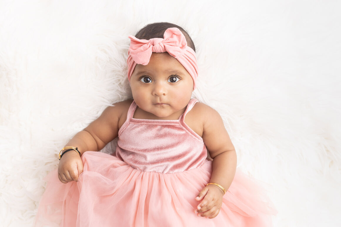 Séance photo bébé de 5 mois