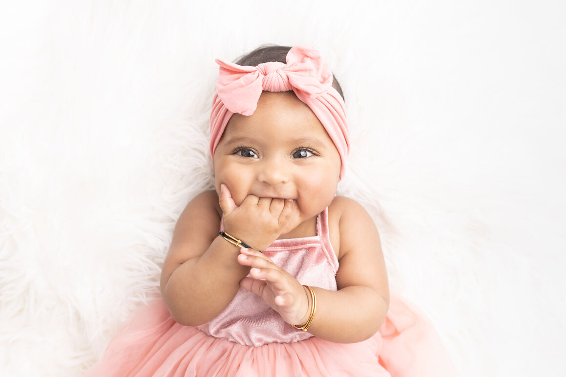 Séance photo bébé de 5 mois