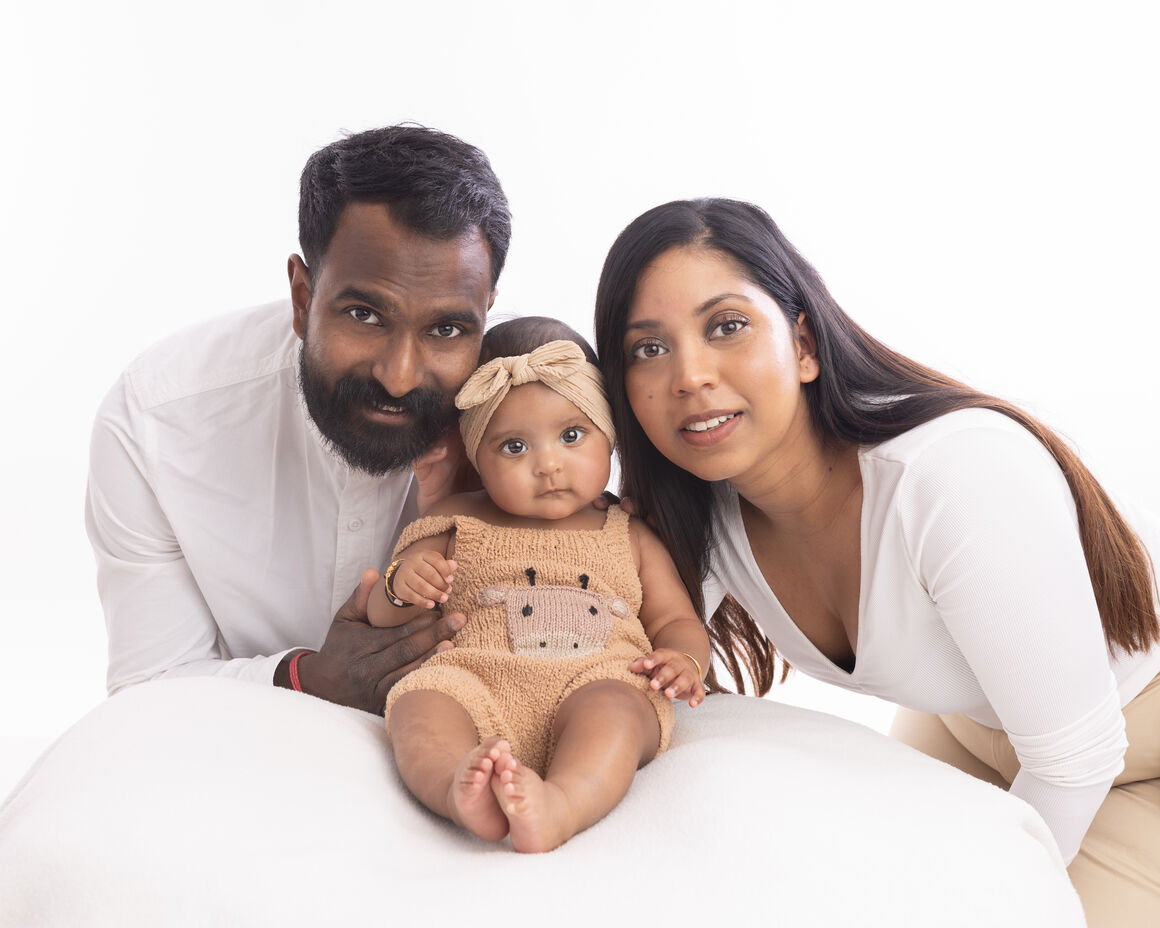 Séance photo bébé de 5 mois