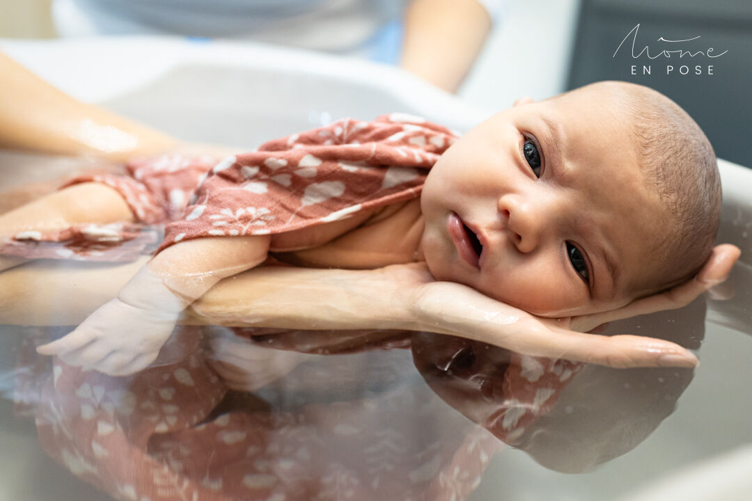 Bain thalasso thérapeutique pour nouveau né