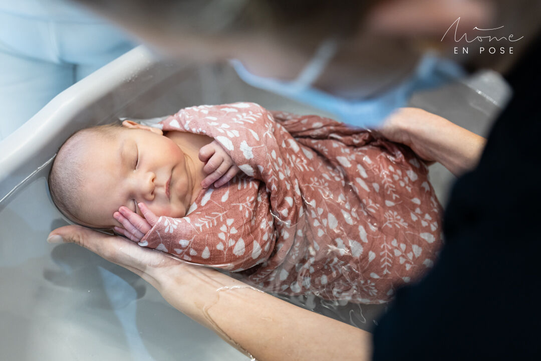 Bain thalasso thérapeutique pour nouveau né