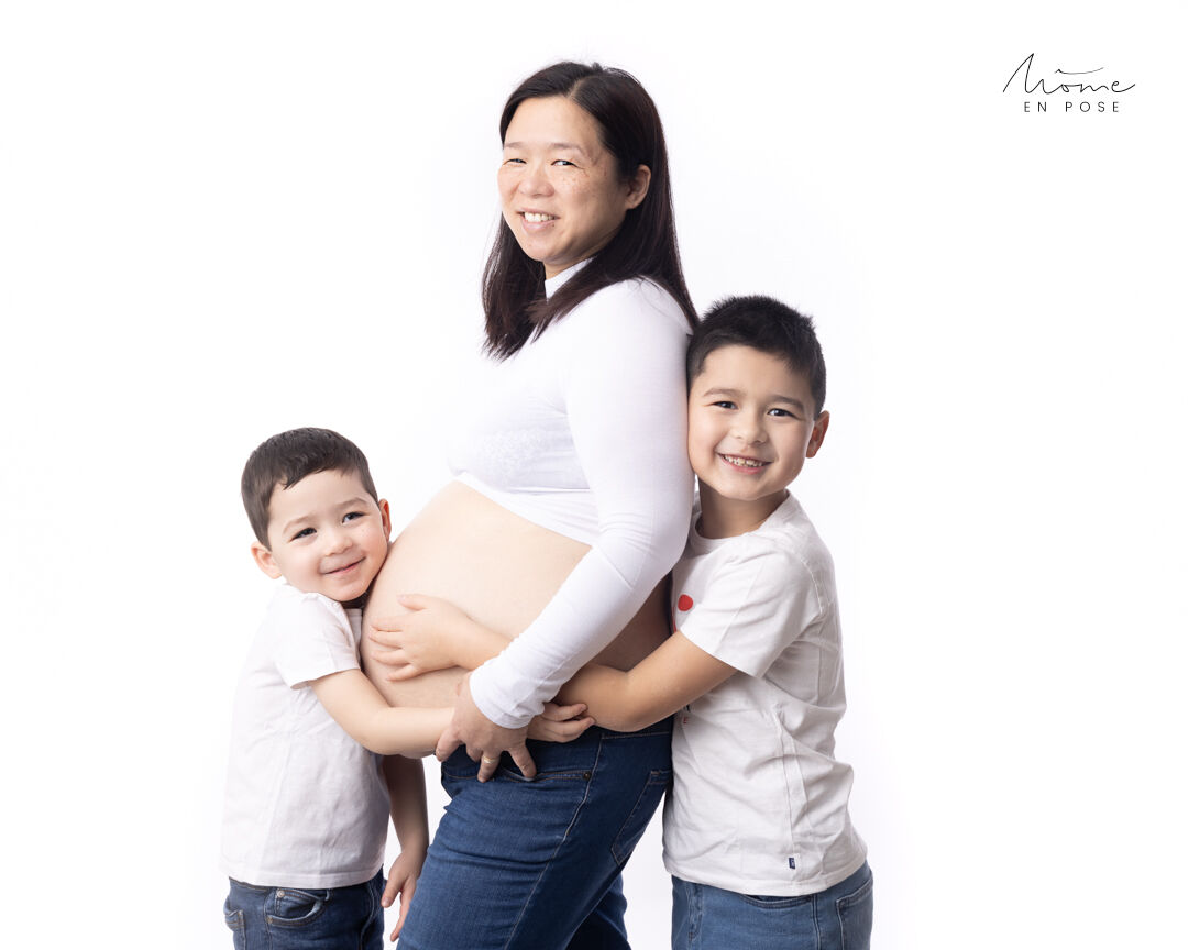 Séance famille en attendant bébé