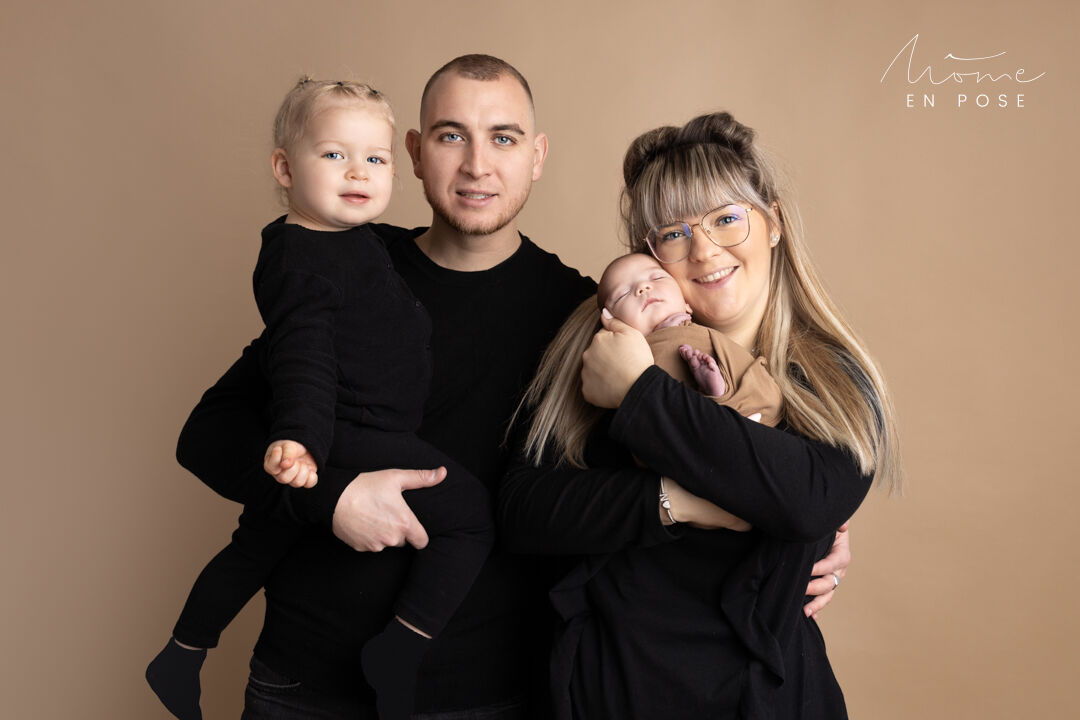 Séance naissance en studio