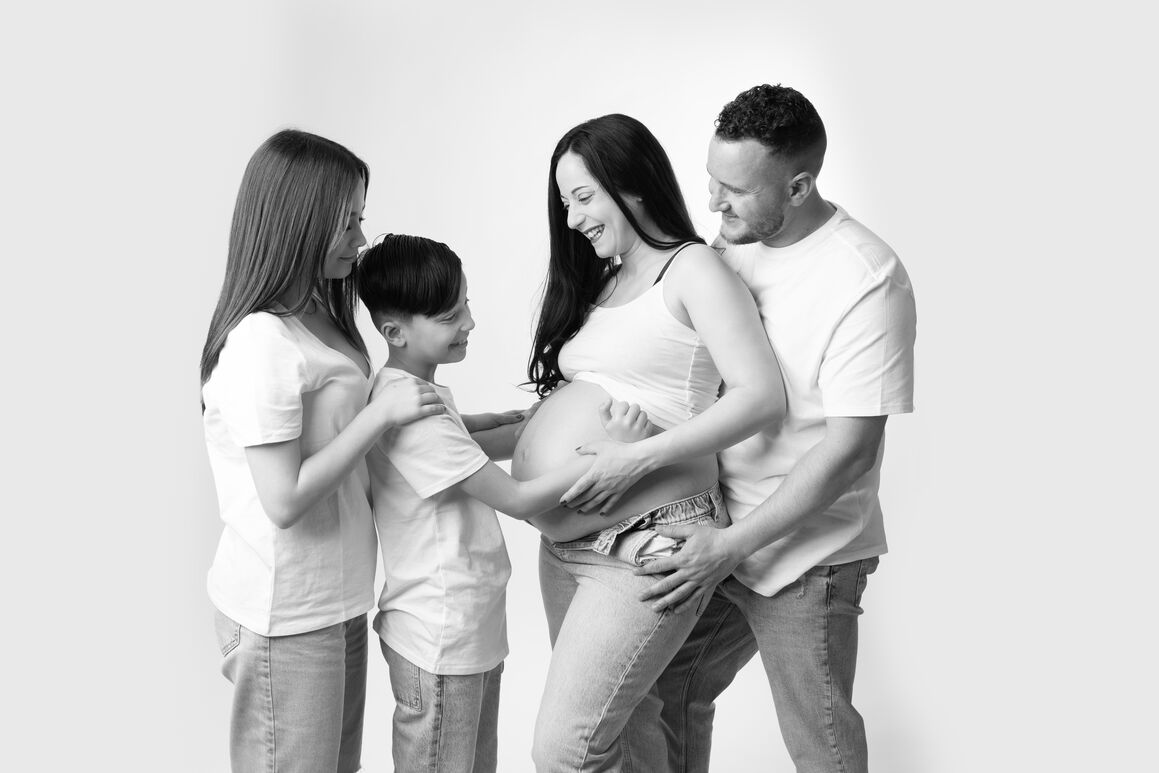 Shooting grossesse en famille