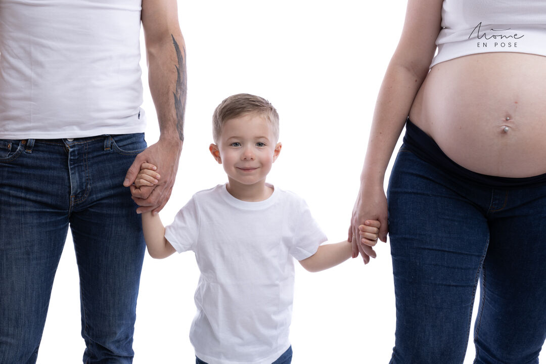 Séance grossesse avec un ainé