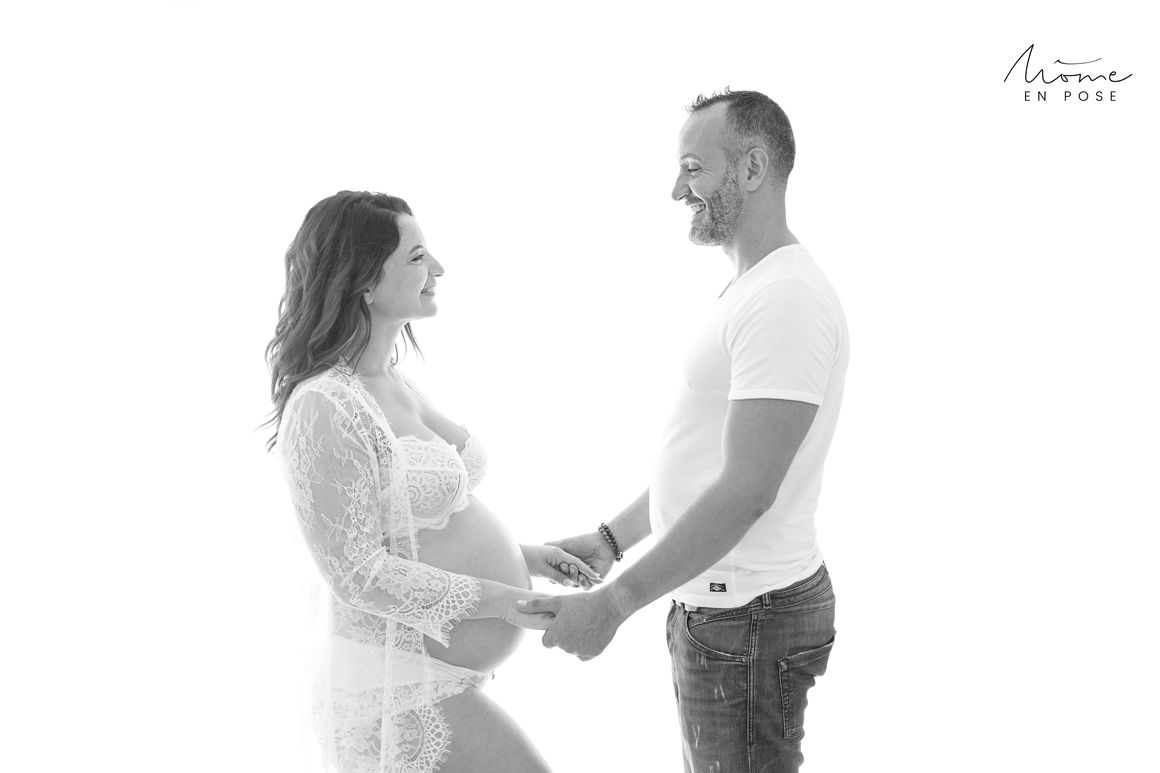 Les photos de couple en séance grossesse