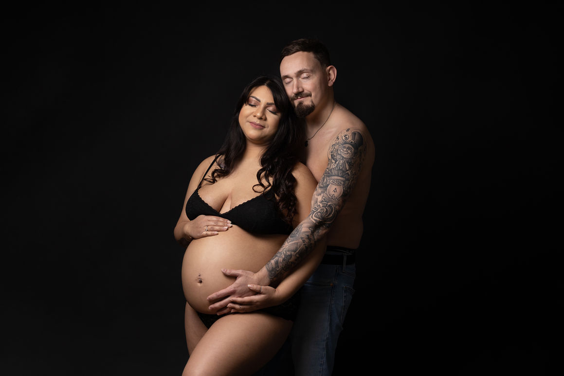 Les photos de couple en séance grossesse