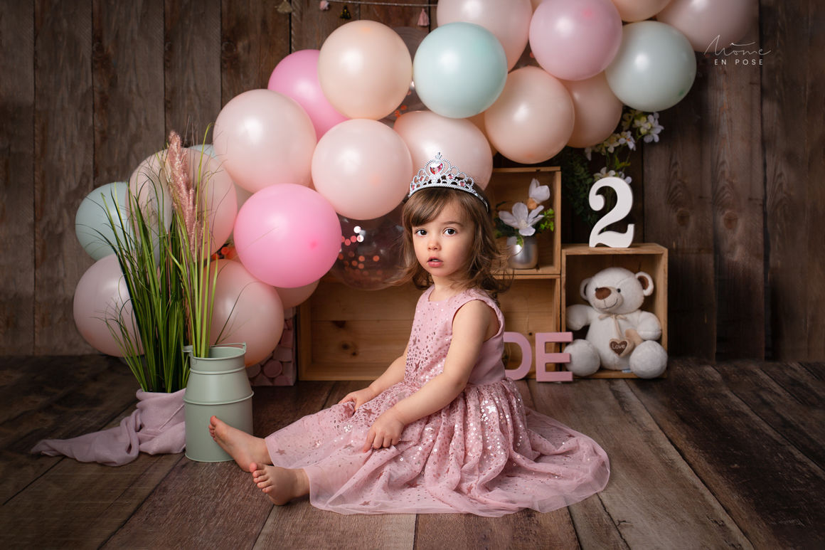 Séance Photo enfant anniversaire 2 ans Jade