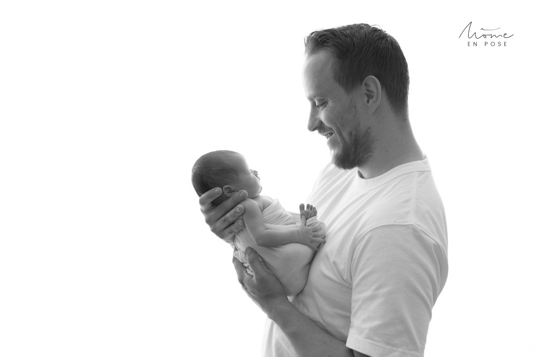 Séance naissance - Les photos avec les ainés