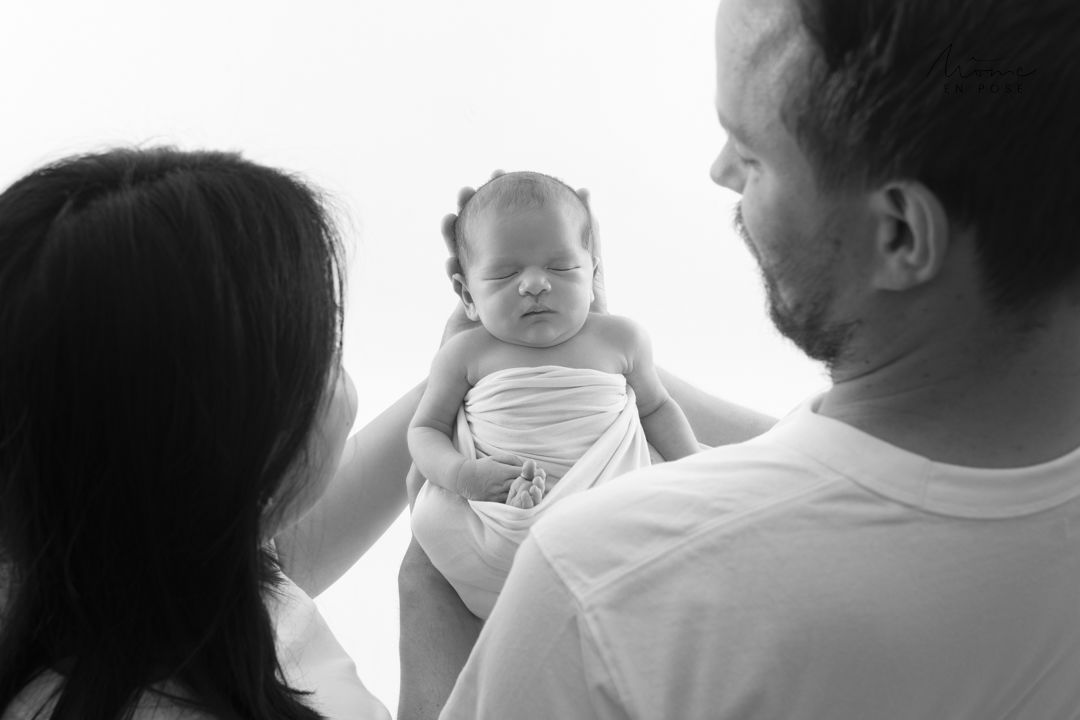 Séance naissance - Les photos avec les ainés