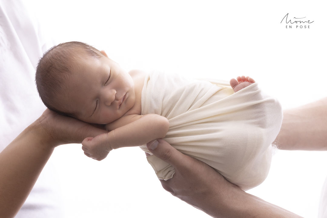 Séance naissance - Les photos avec les ainés