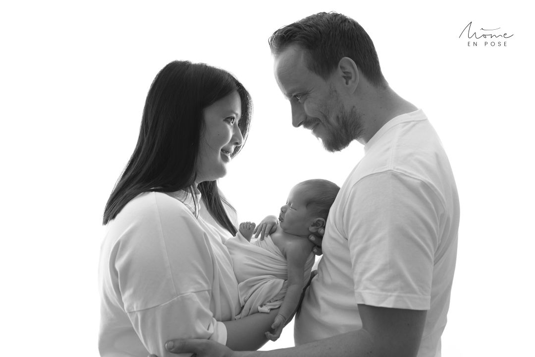 Séance naissance - Les photos avec les ainés