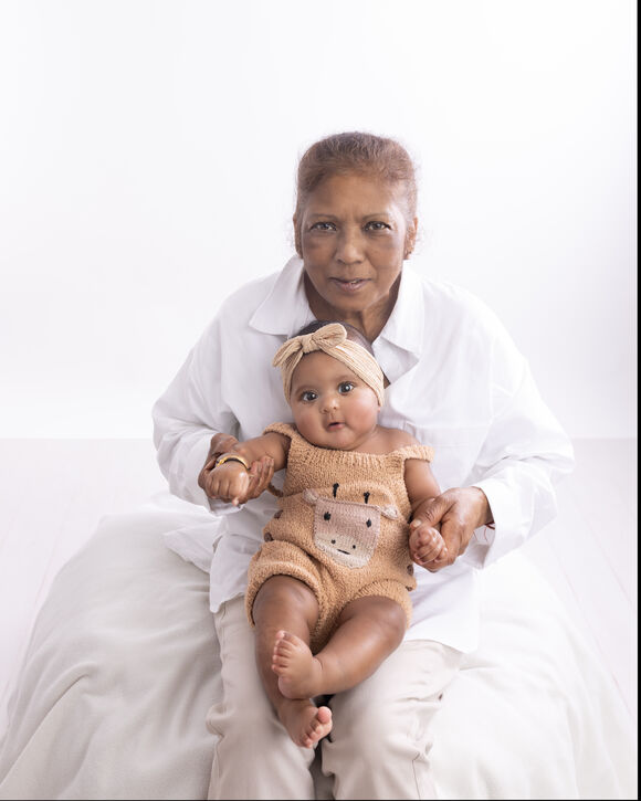 Séance photo bébé de 5 mois