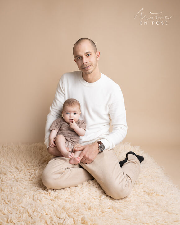 Shooting bébé en famille