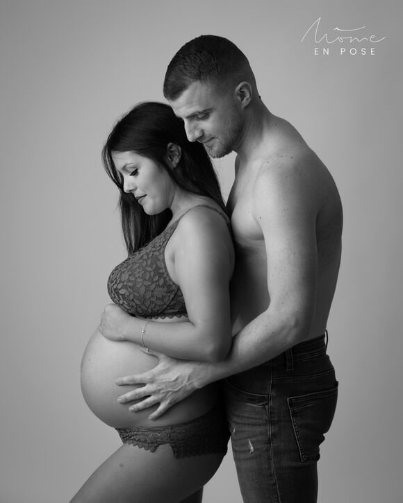 Shooting grossesse avec vos ainés
