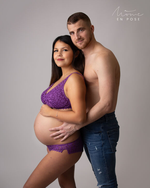Shooting grossesse avec vos ainés