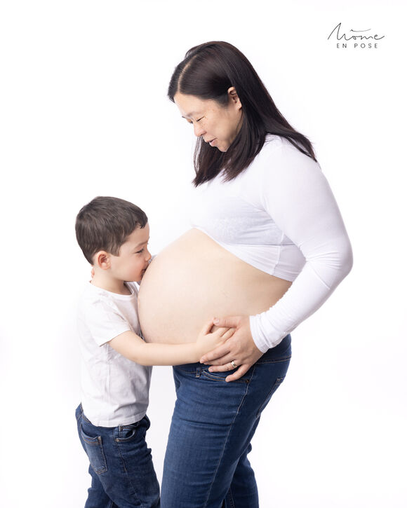 Séance famille en attendant bébé