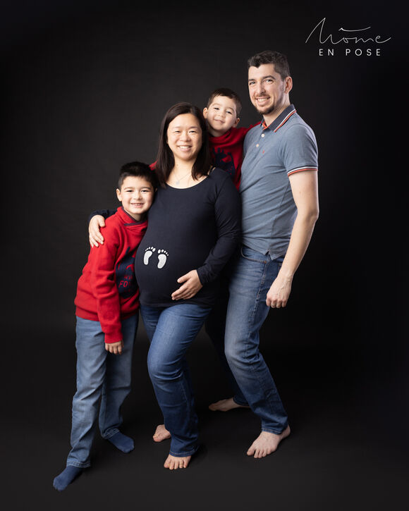 Séance famille en attendant bébé