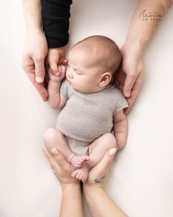 Séance naissance en studio