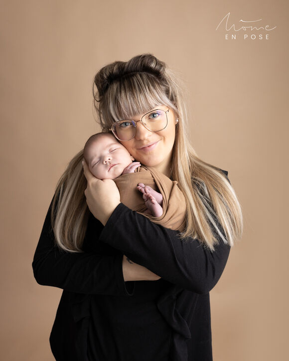 Séance naissance en studio