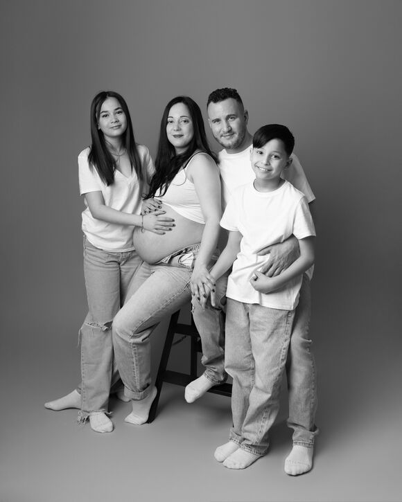 Shooting grossesse en famille