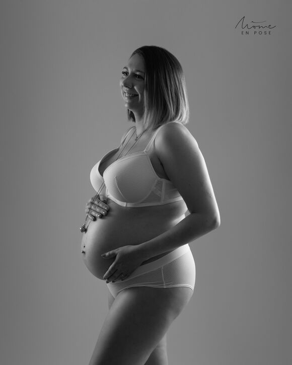 Séance grossesse avec un ainé