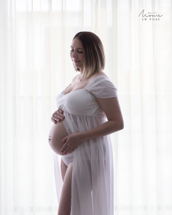 Séance grossesse avec un ainé