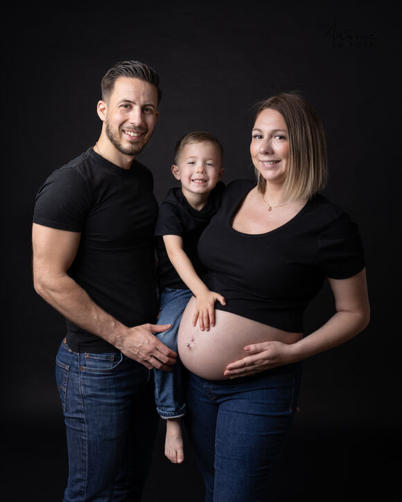 Séance grossesse avec un ainé