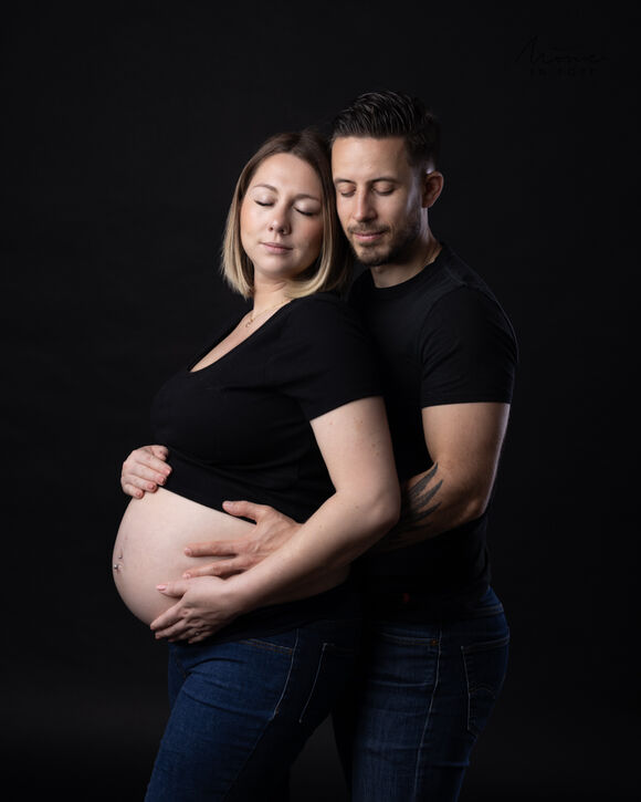 Séance grossesse avec un ainé