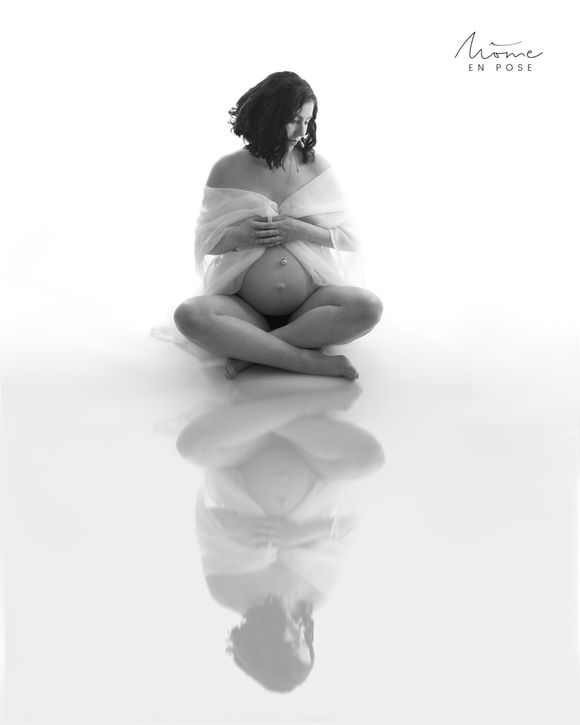 Ventre rond shooting grossesse