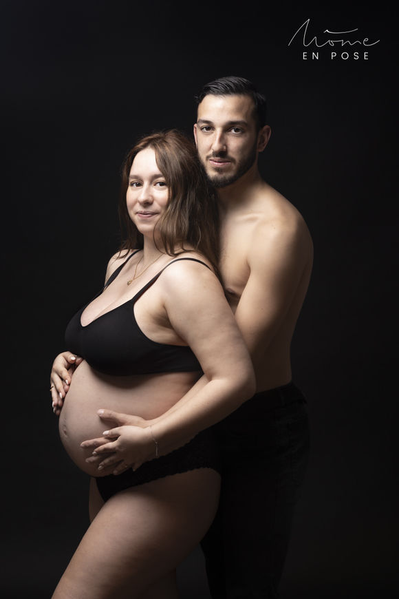 Les photos de couple en séance grossesse