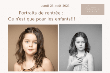 Portrait de rentrée : ce n'est que pour les enfants!!!