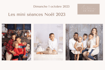 Les mini séances de Noël reviennent!!!