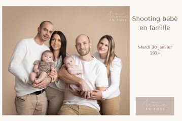 Shooting bébé en famille