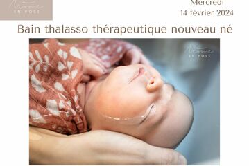 Bain thalasso thérapeutique pour nouveau né