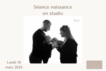 Séance naissance en studio