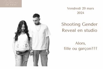 Gender Reveal en studio