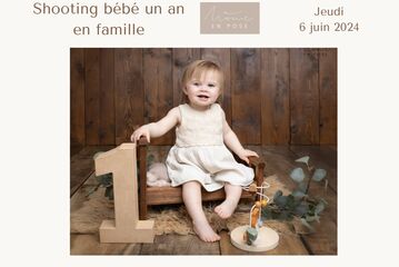 Shooting famille pour fêter les un an de bébé