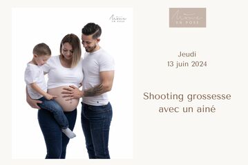 Séance grossesse avec un ainé