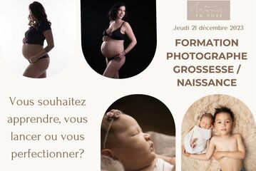 Formation pour photographe Grossesse/Naissance